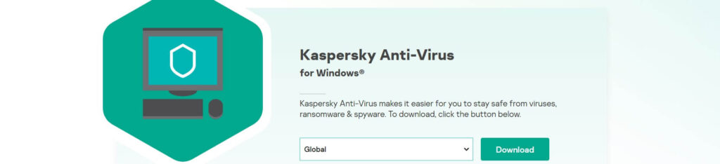 برنامج مكافح الفيروسات Kaspersky Antivirus