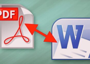 تحويل pdf إلى word