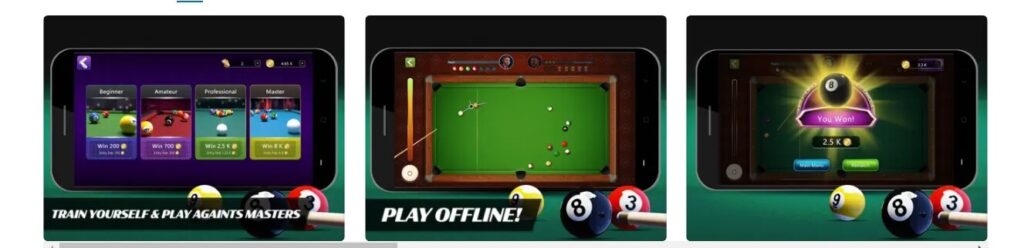 تنزيل لعبة 8 Ball Billiards - Offline Poo