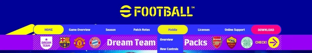 تنزيل لعبة efootball للاندرويد وللايفون 2 تحميل بيس موبايل اخر اصدار من الموقع الرسمي