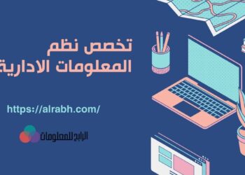تخصص نظم المعلومات الادارية